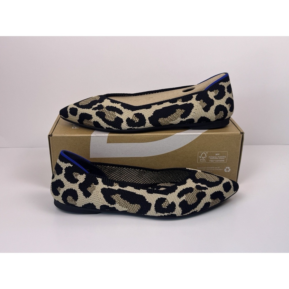 Rothy's The‎ Point II Women's Size 6.5 Wide Dessert Cat 442-004
